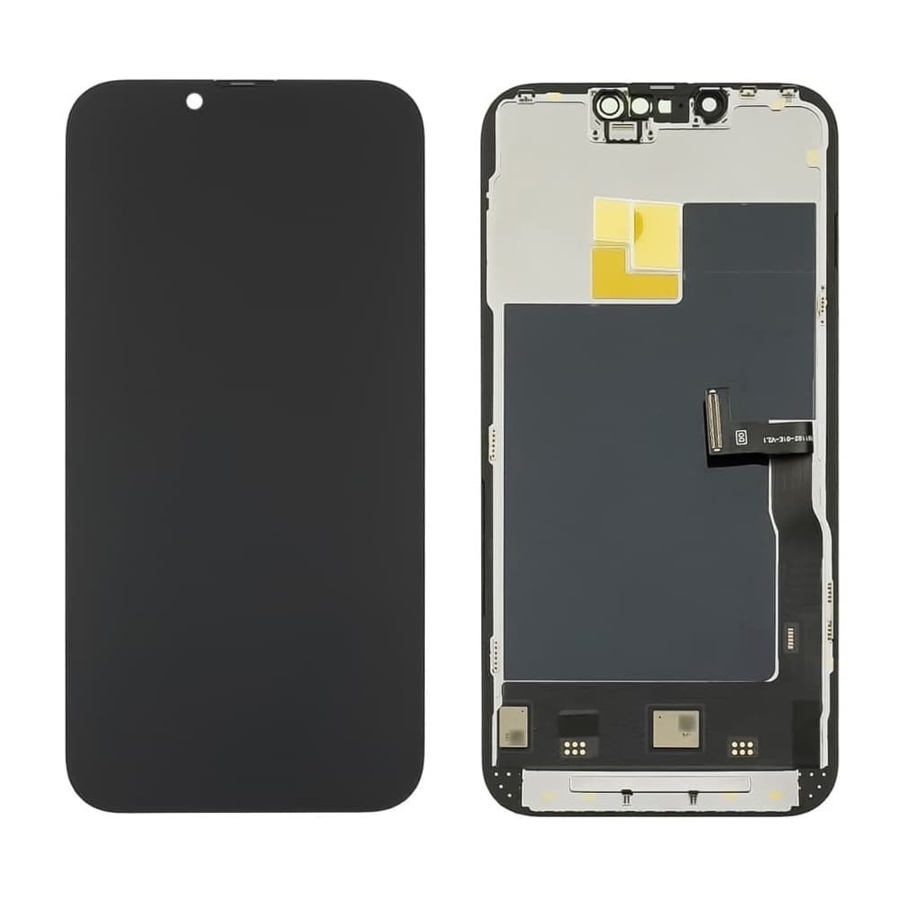 Дисплей для iPhone 13 Pro, з тачскріном в зборі, колір чорний, OLED фото 1
