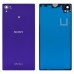 Задняя крышка для Sony C6902, C6903 Xperia Z1, цвет фиолетовый миниатюра 1