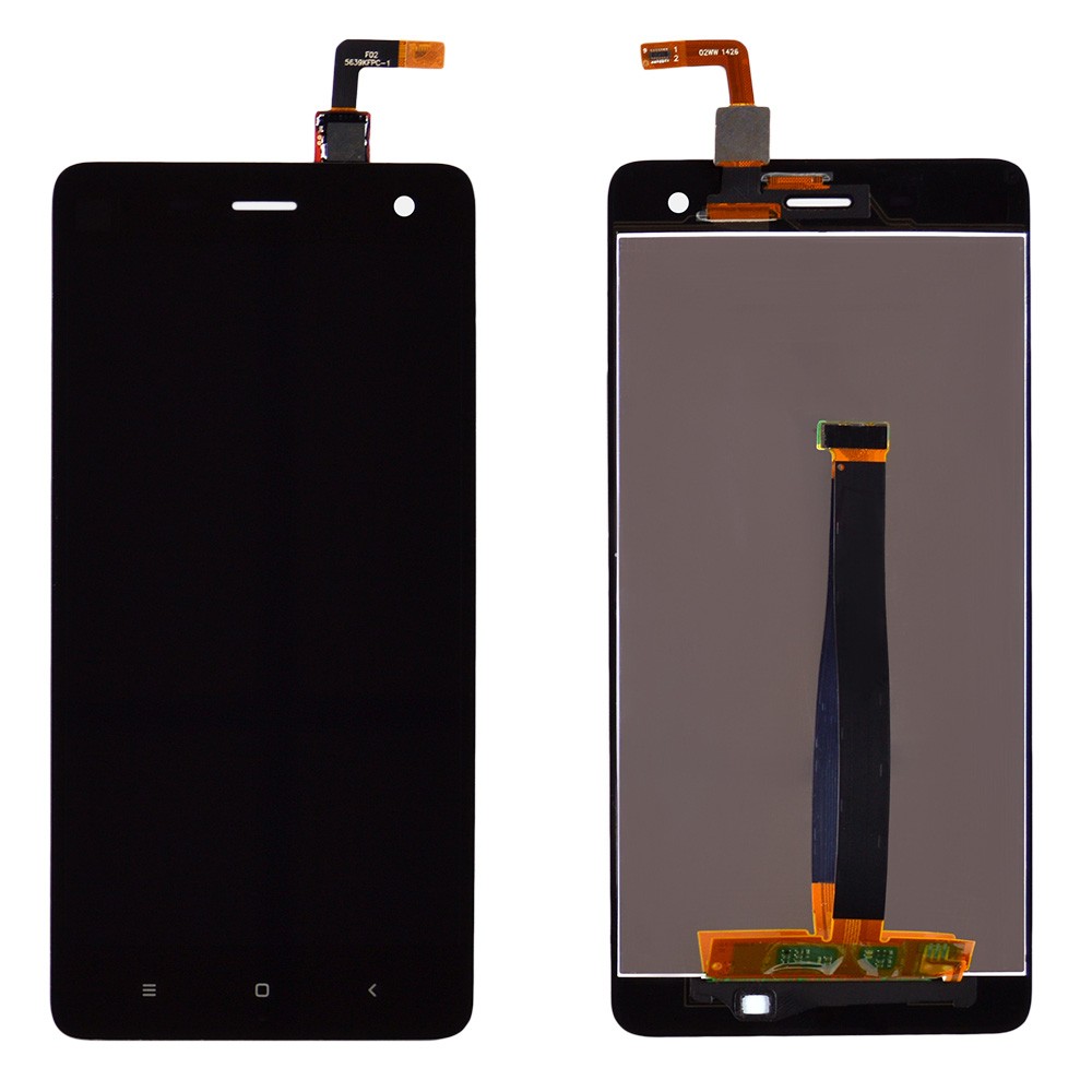 Дисплей Xiaomi Mi4 с тачскрином в сборе, цвет черный, большая микросхема, уценка фото 1