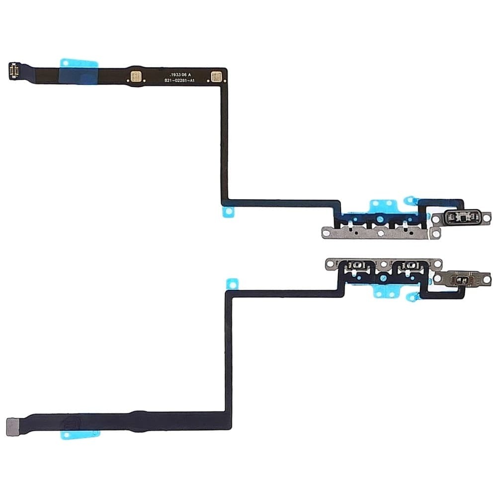 Flat Cable iPhone 11 Pro Max (6.5) + volume фото 1 Шлейф для iPhone 11 Pro Max (6.5) с кнопками громкости фото 1