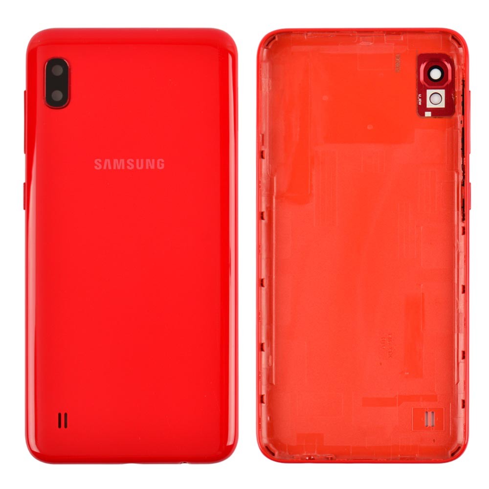 Задня кришка Samsung A105 Galaxy A10 2019, колір червоний фото 1