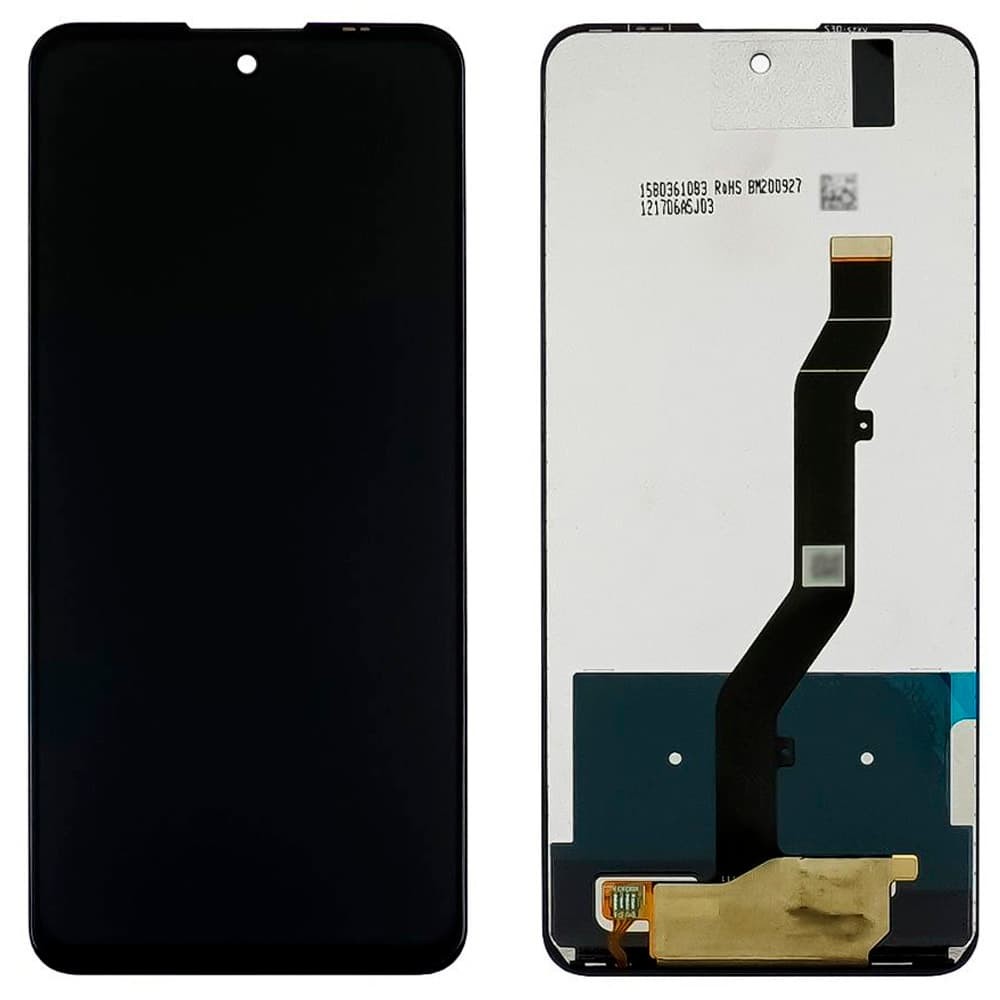 Дисплей для ZTE Blade V40, з тачскріном в зборі, колір чорний фото 1