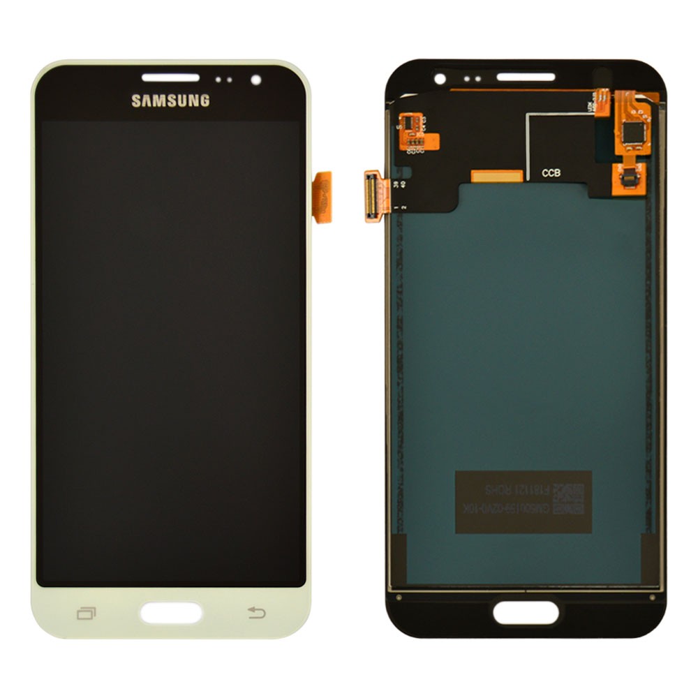 Дисплей для Samsung J320H/DS Galaxy J3 (2016) з тачскрином у зборі, колір білий, IPS (TFT), уцінка фото 1
