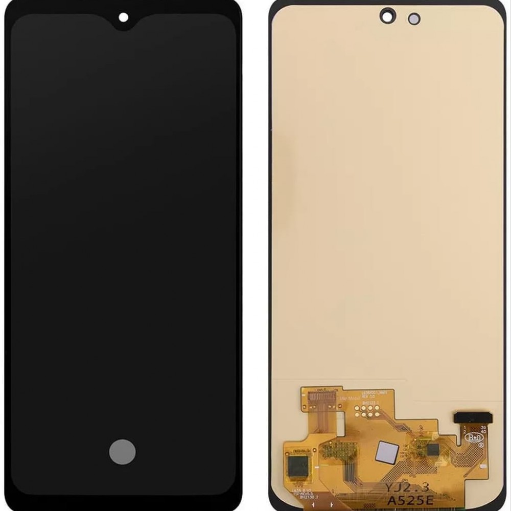 Дисплей для Samsung A525F/DS Galaxy A52 2021/A526/ A528, с тачскрином, черный, OLED small LCD фото 1