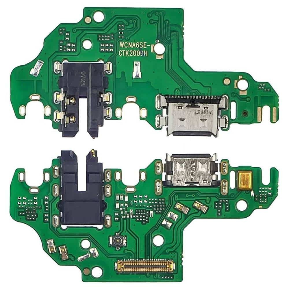 Разъем зарядки для Huawei P40 Lite 2020, с нижней платой фото 1