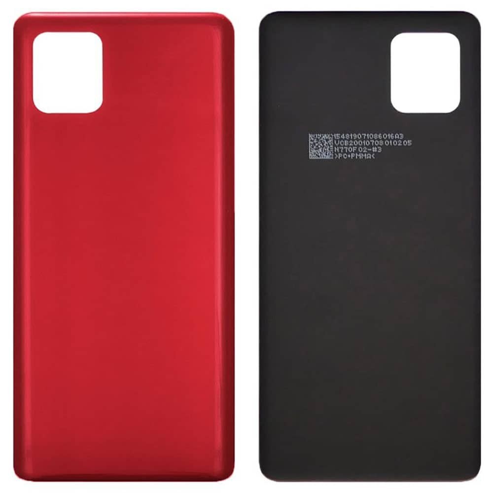Задня кришка Samsung N770F Galaxy Note10 Lite 2020, колір червоний фото 1