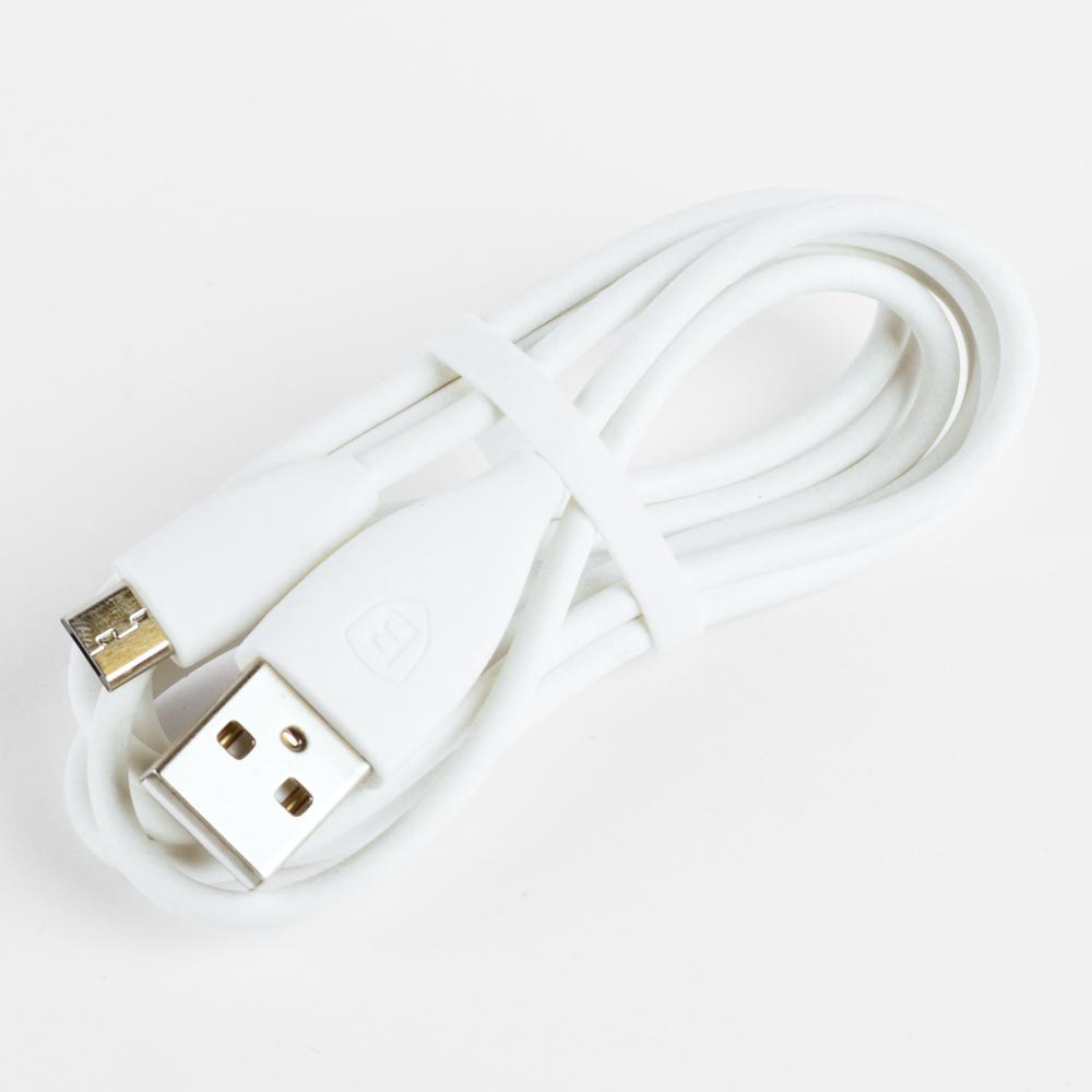 Кабель Micro-USB Baseus Small Pretty Waist (CAMMY-02) 1m, цвет белый фото 1