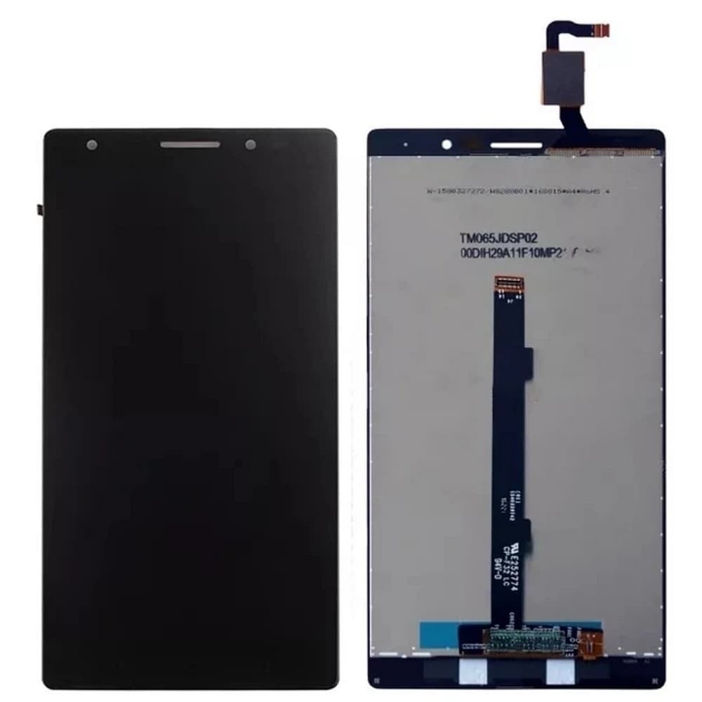 Дисплей для Lenovo Phab 2 Plus PB2-670M с тачскрином, черный фото 1