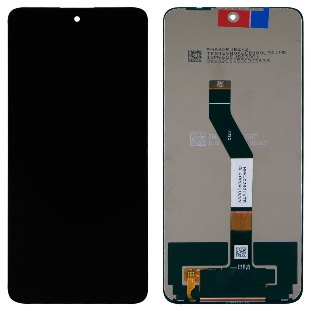 Дисплей для Xiaomi Poco M4 Pro (5G), с тачскрином в сборе, цвет черный, оригинал фото 1