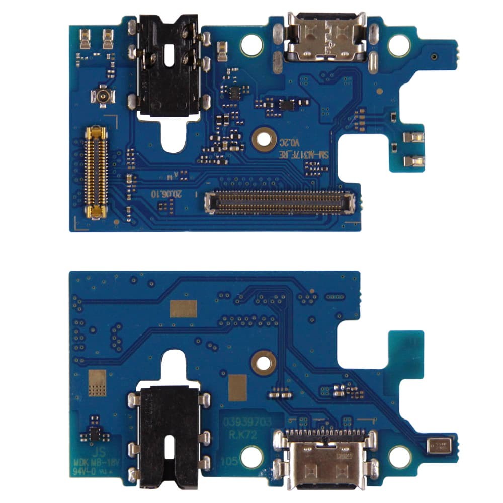 Разъем зарядки для Samsung M317 Galaxy M31S 2020, с нижней платой и микросхемой фото 1