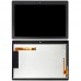 Дисплей для Lenovo Tab E10 TB-X104F з тачскріном в зборі, колір чорний миниатюра 1
