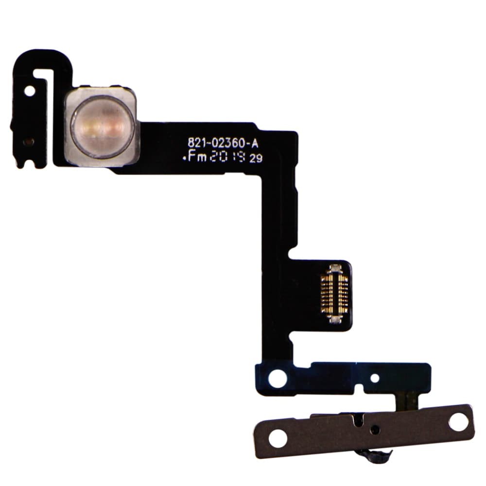 Шлейф для iPhone 11 (6.1), с микрофоном, вспышкой и кнопкой включения фото 1