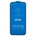 Захисне скло для iPhone 12 Pro Max (6.7) 10D, колір чорний миниатюра 1