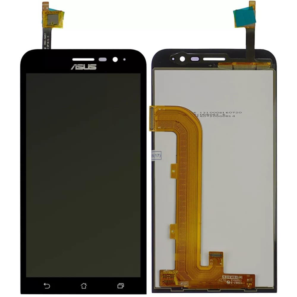 Дисплей для Asus ZenFone Go (ZB500KG) з тачскріном, чорний фото 1