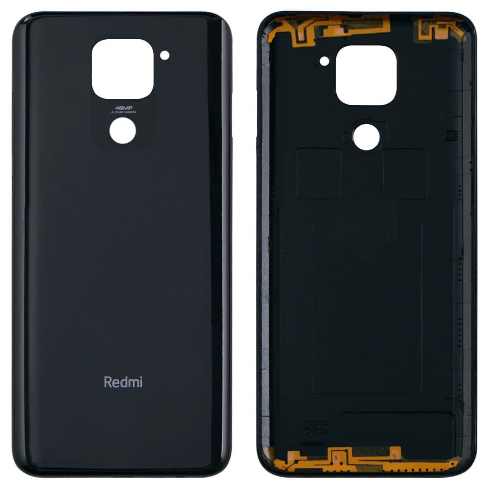 Задняя крышка для Xiaomi Redmi Note 9/ Redmi 10X, цвет черный фото 1