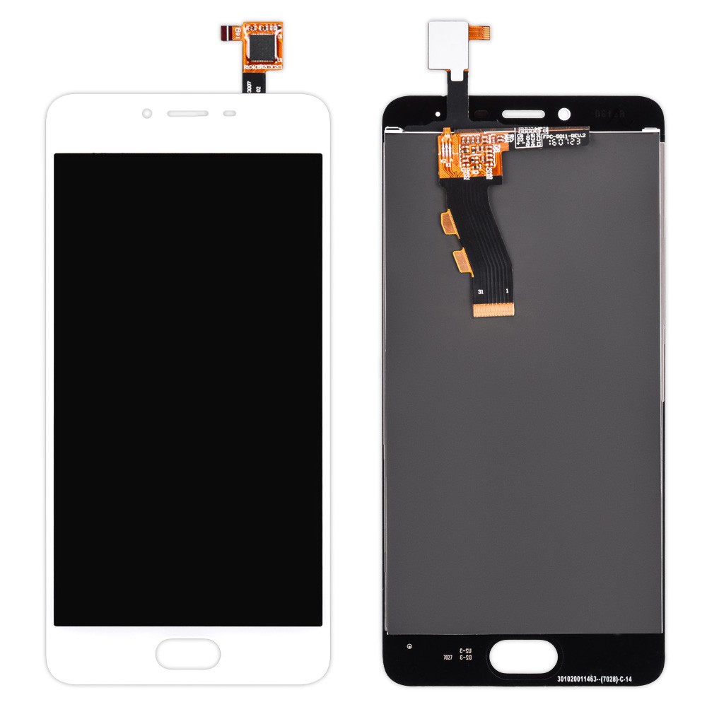 Дисплей Meizu M3s с тачскрином в сборе, цвет белый, уценка фото 1