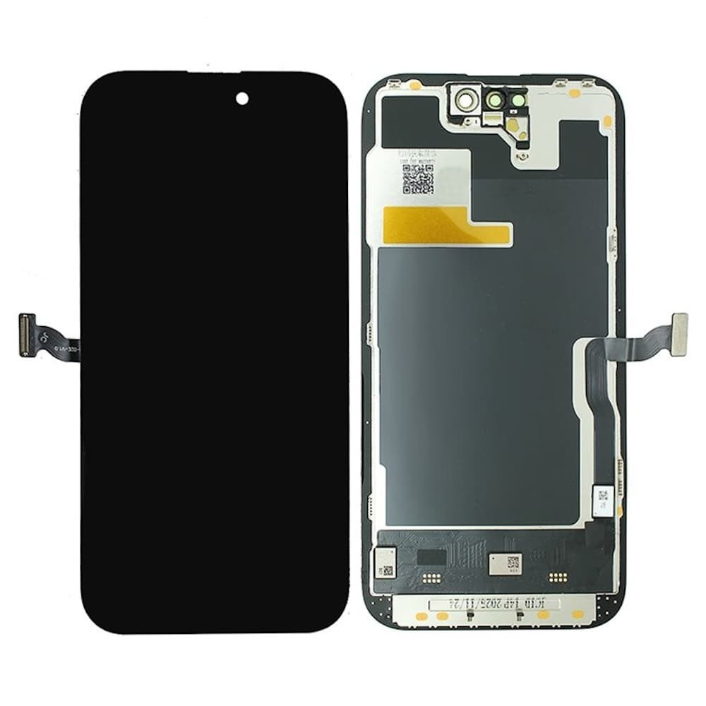 Дисплей для iPhone 14 Pro, з тачскріном в зборі, колір чорний, JCID-OLED 120Hz (без помилки) фото 1