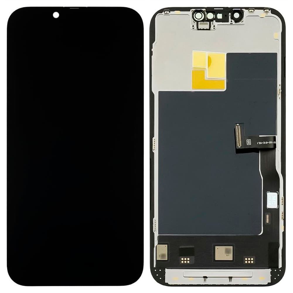 Дисплей для iPhone 14 Pro, с тачскрином в сборе, цвет черный, DD-OLED фото 1