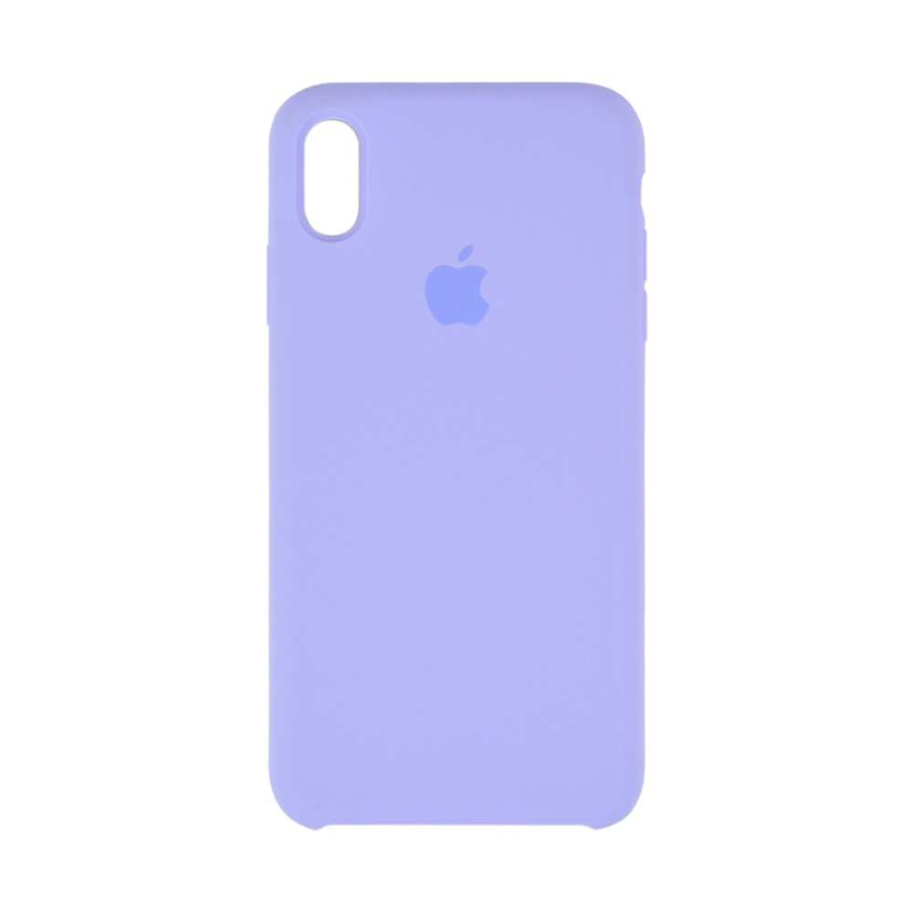 Силиконовый чехол для iPhone Xs Max (6.5), цвет lavender blue фото 2