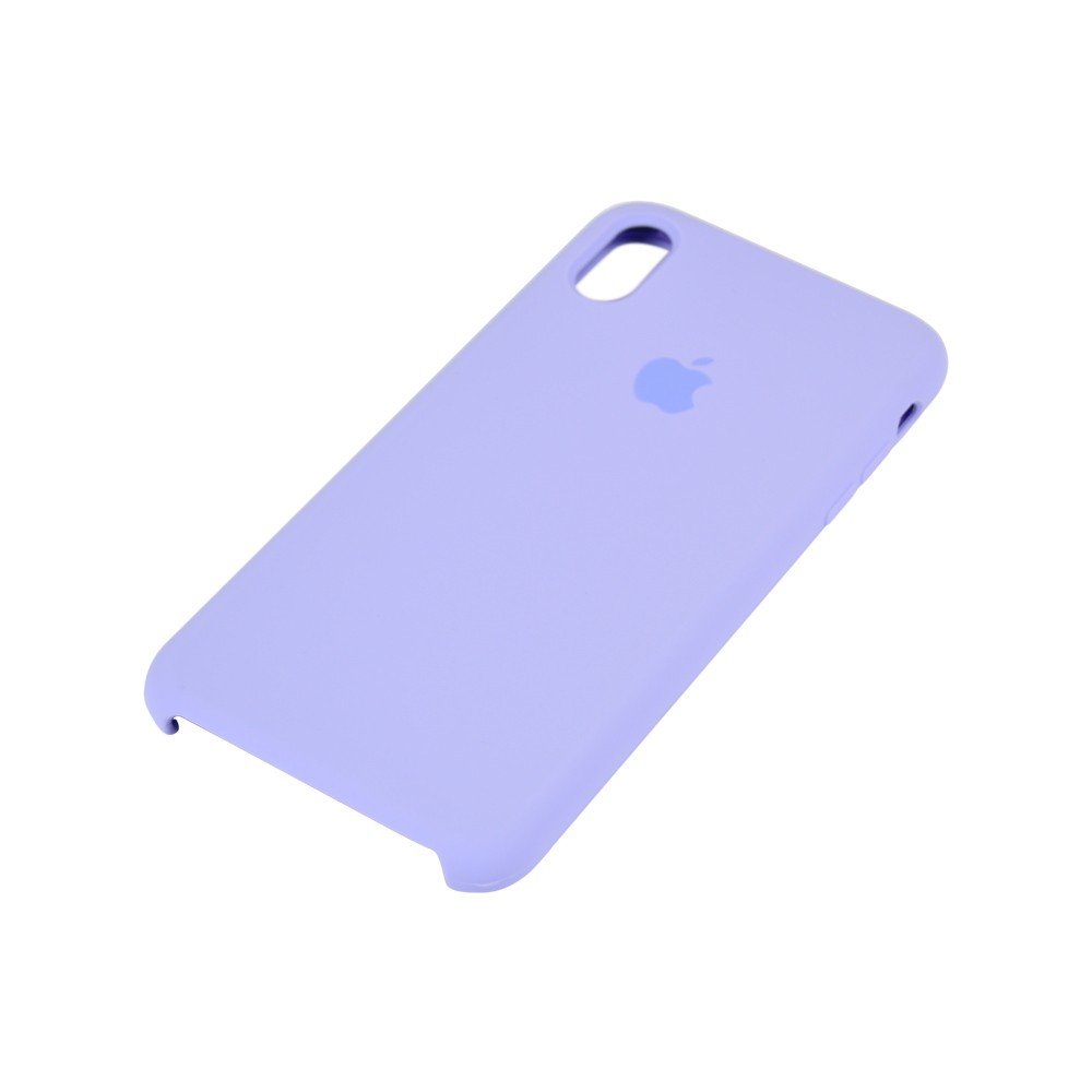 Силиконовый чехол для iPhone Xs Max (6.5), цвет lavender blue фото 3