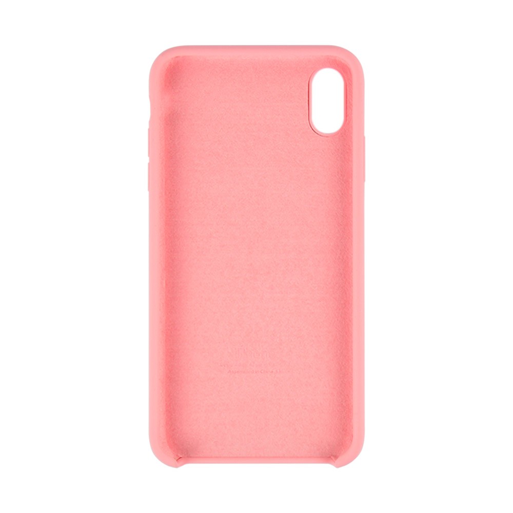 Силиконовый чехол для iPhone Xs Max (6.5), цвет розовый фото 1