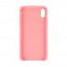 Силиконовый чехол для iPhone Xs Max (6.5), цвет розовый миниатюра 1