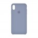 Silicon Case iPhone Xs Max (6.5) (grey blue) миниатюра 2 Силиконовый чехол для iPhone Xs Max (6.5), цвет grey blue миниатюра 2