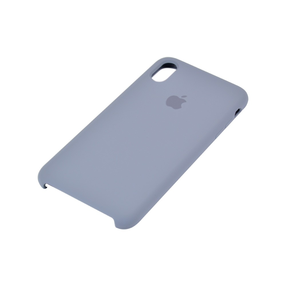Silicon Case iPhone Xs Max (6.5) (grey blue) фото 3 Силиконовый чехол для iPhone Xs Max (6.5), цвет grey blue фото 3