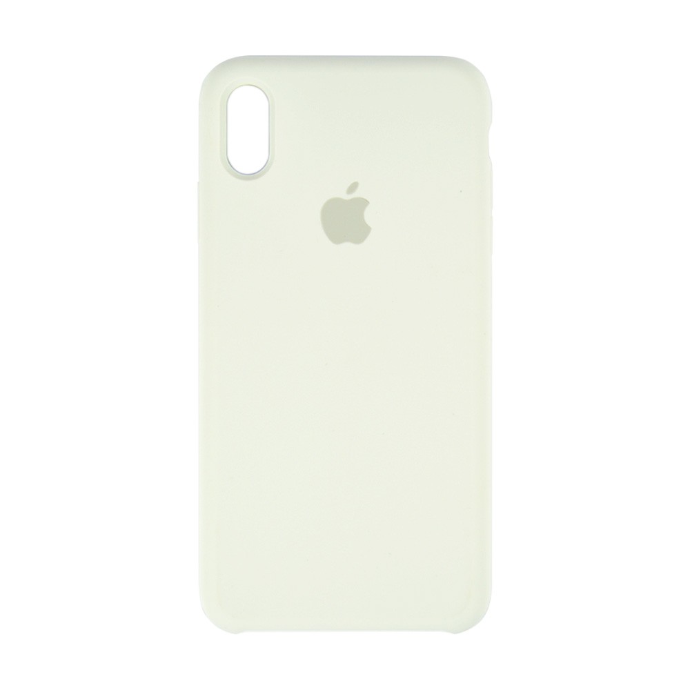Silicon Case iPhone Xs Max (6.5) (white) фото 2 Силиконовый чехол для iPhone Xs Max (6.5), цвет белый фото 2