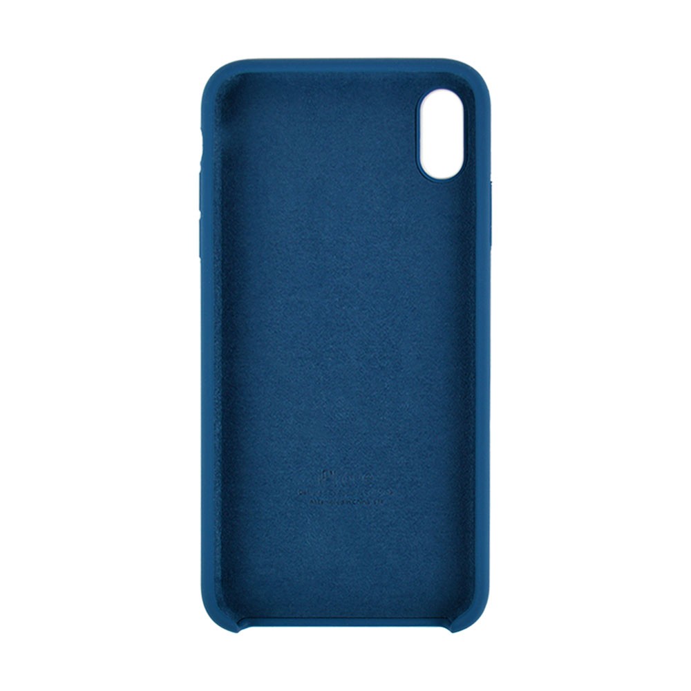 Silicon Case iPhone Xs Max (6.5) (ocean blue) фото 1 Силиконовый чехол для iPhone Xs Max (6.5), цвет ocean blue фото 1