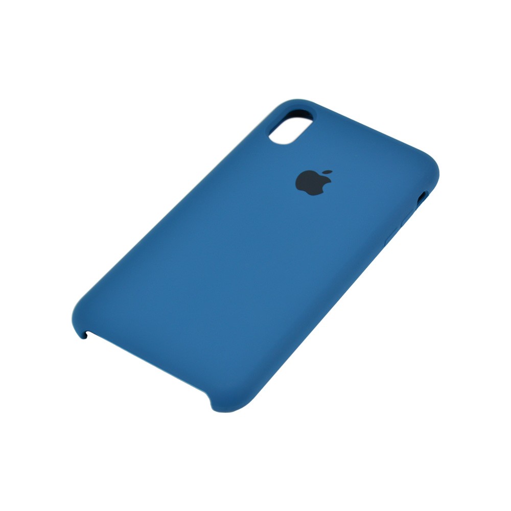 Silicon Case iPhone Xs Max (6.5) (ocean blue) фото 3 Силиконовый чехол для iPhone Xs Max (6.5), цвет ocean blue фото 3