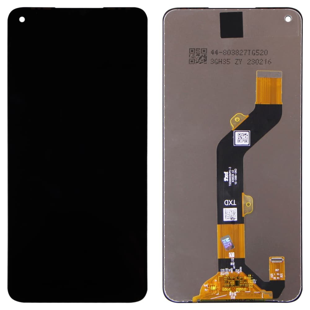 Дисплей для Tecno Pova (LD7), с тачскрином в сборе, цвет черный фото 1