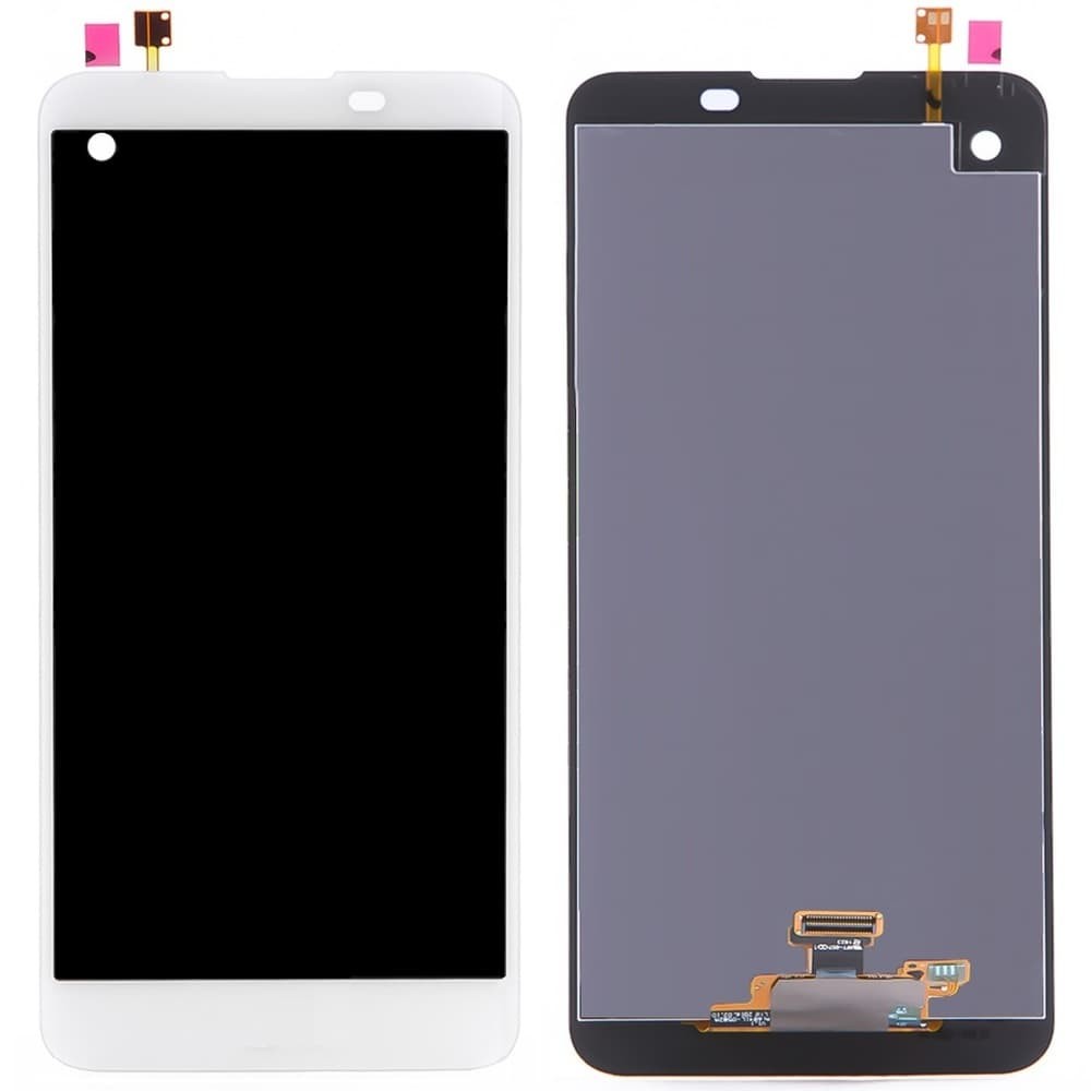 Дисплей LG K200 X Style з тачскріном, білий фото 1