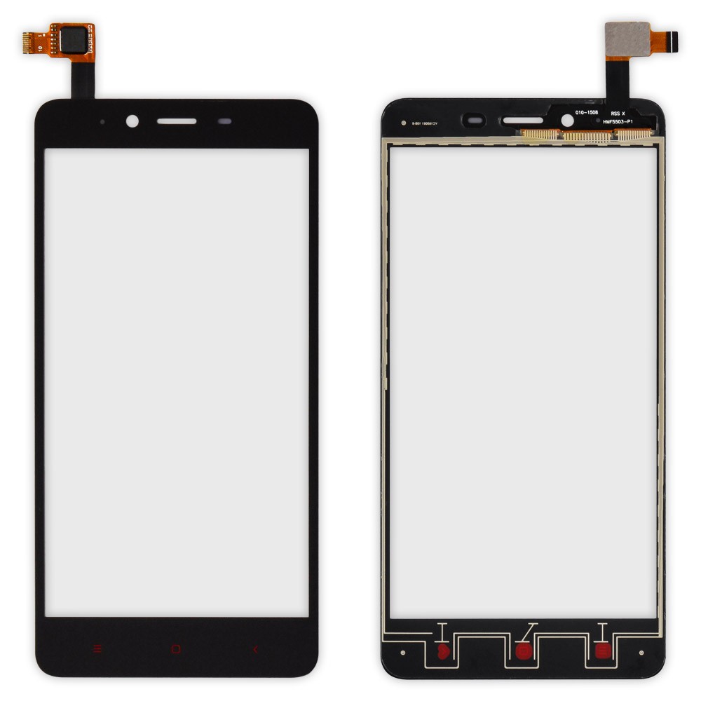 Тачскрин Xiaomi Redmi NOTE 2, цвет черный, большая микросхема фото 1