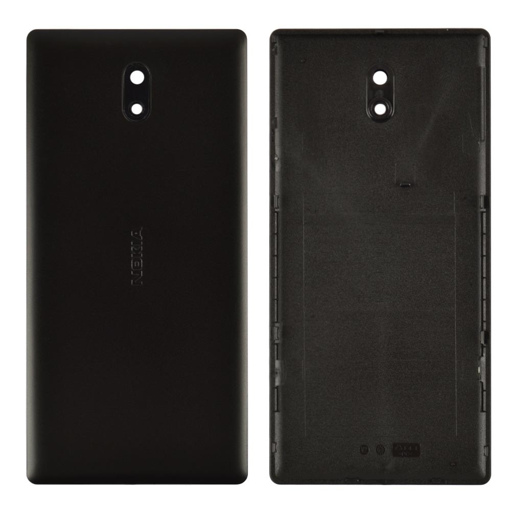 Задняя крышка для Nokia 3 Dual Sim, цвет черный фото 1