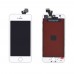 Дисплей iPhone 5 з тачскрином у зборі, колір білий, test Ok миниатюра 1