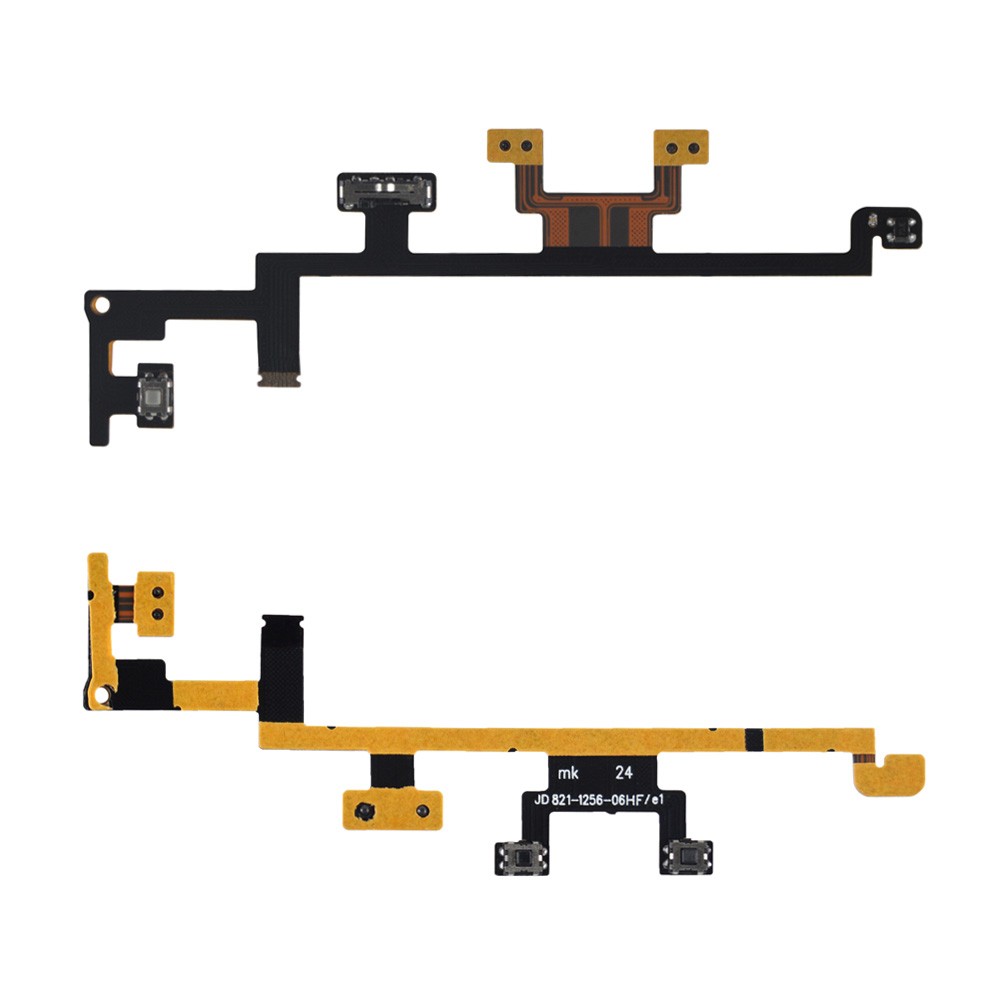 Шлейф з кнопкою включення та перемикачем вібродзвінка для iPad 3, iPad 4 фото 1