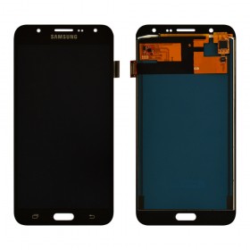 Дисплей Samsung J700 (J700H, J700F, J700M, DS Galaxy J7 2015) з тачскріном у зборі, ips (tft),  колір чорний, без рамки