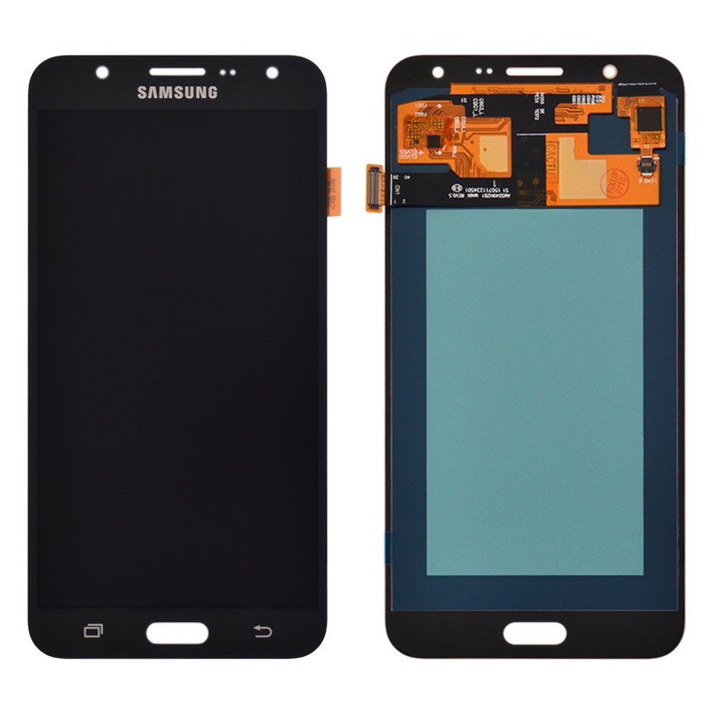Дисплей для Samsung J700H/J700F/J700M/DS Galaxy J7 (2015) с тачскрином в сборе, цвет черный, OLED фото 1