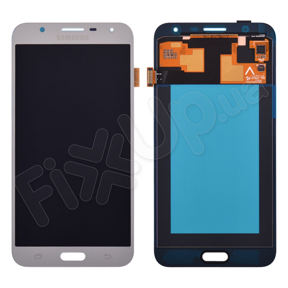 LCD Samsung J701H/J701F/J701M/DS Galaxy J7 Neo + Touchscreen (silver) фото 1 Дисплей Samsung J701H, J701F, J701M/DS Galaxy J7 Neo с тачскрином в сборе, цвет серебро фото 1