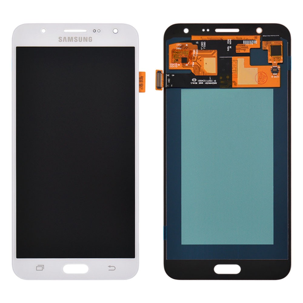 LCD Samsung J700H/J700F/J700M/DS Galaxy J7 + Touchscreen (white) (2015) OLED фото 1 Дисплей для Samsung J700H/J700F/J700M/DS Galaxy J7 (2015) з тачскрином у зборі, колір білий, OLED фото 1