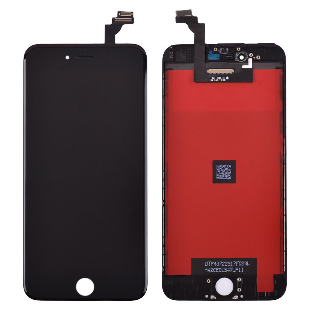 Дисплей iPhone 6 Plus з тачскрином у зборі, оригінал PRC, колір чорний фото 1