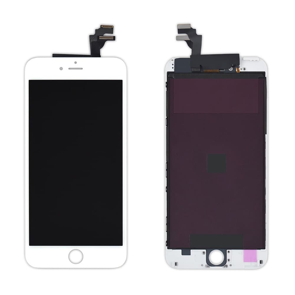 Дисплей для iPhone 6 Plus (5.5) с тачскрином в сборе, цвет белый, оригинал Китай фото 1