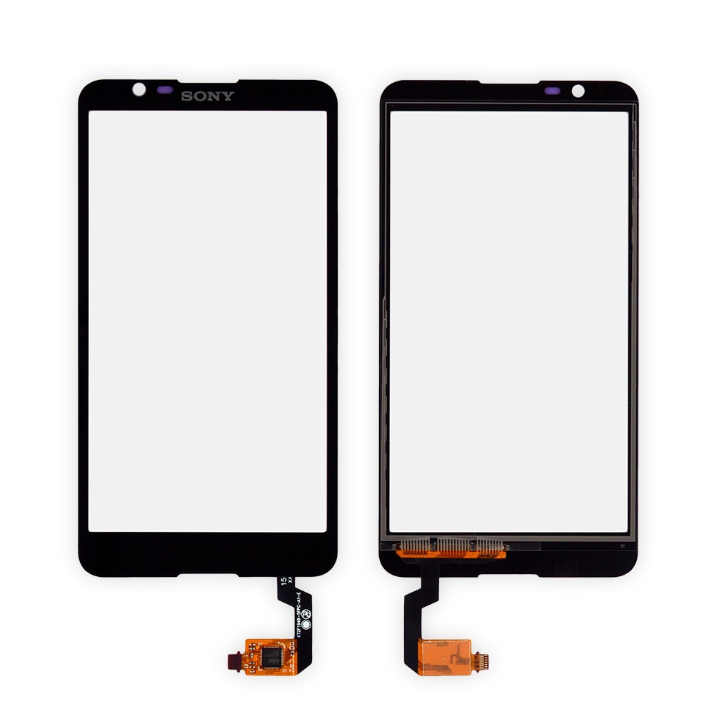 Тачскрин Sony Xperia E4 Dual E2115, E2104, E2105, E2124, цвет черный, маленькая микросхема фото 1