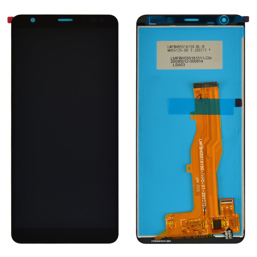 Дисплей для ZTE Blade A5 2019 с тачскрином в сборе, цвет черный, оригинал фото 1