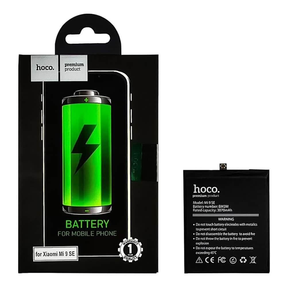 Аккумулятор BM3M для Xiaomi Mi9 SE, HOCO 3070mAh фото 1