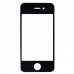Стекло для iPhone 4, цвет черный миниатюра 1