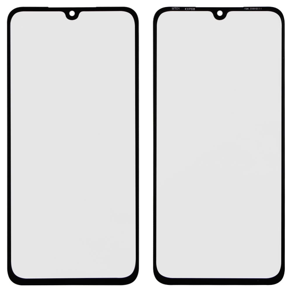 Стекло корпуса для Xiaomi Mi9SE + OCA, цвет черный фото 1