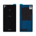 Задняя крышка Sony Xperia Z3 (D6653, D6603), цвет черный миниатюра 1