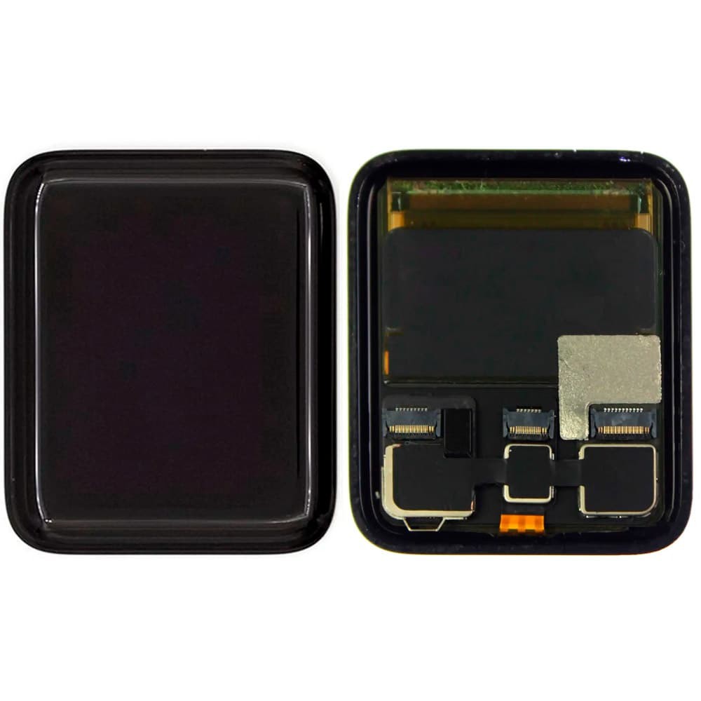 Дисплей для Apple iWatch 2 42mm с тачскрином в сборе, цвет черный фото 1